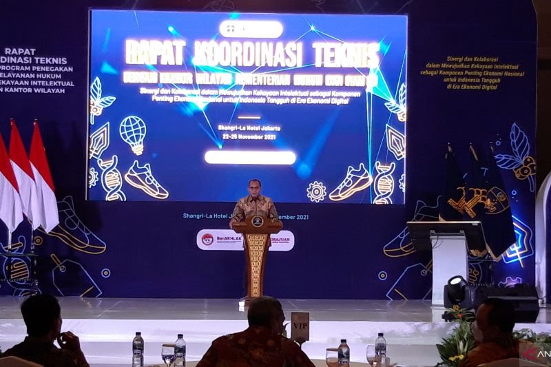 Kemenkumham Gelar Rakor di Bidang Kekayaan Intelektual
