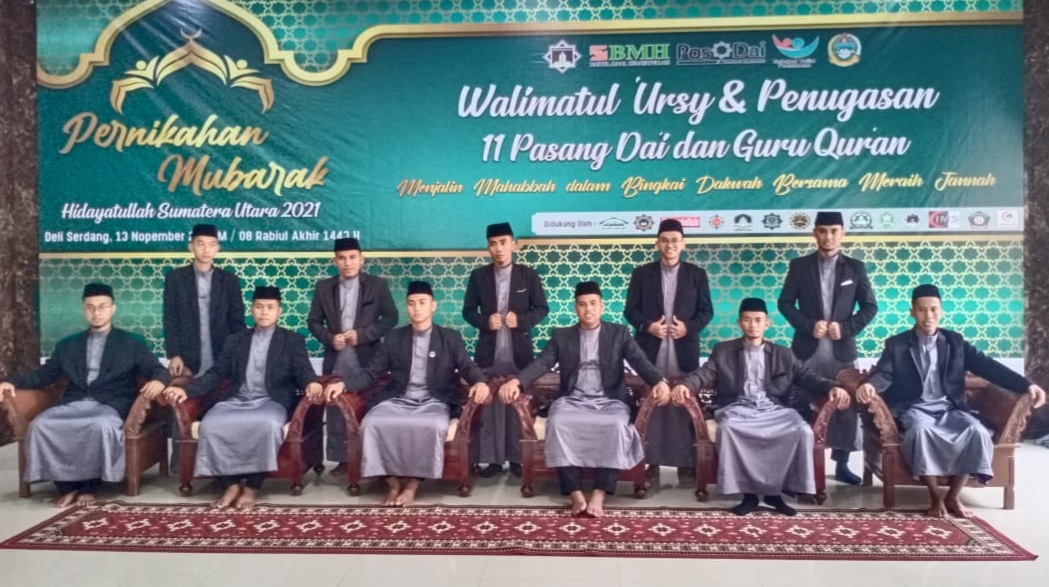 Gubernur Sumut Hadiri Pernikahan Dai dan Guru Qur'an di Deli Serdang