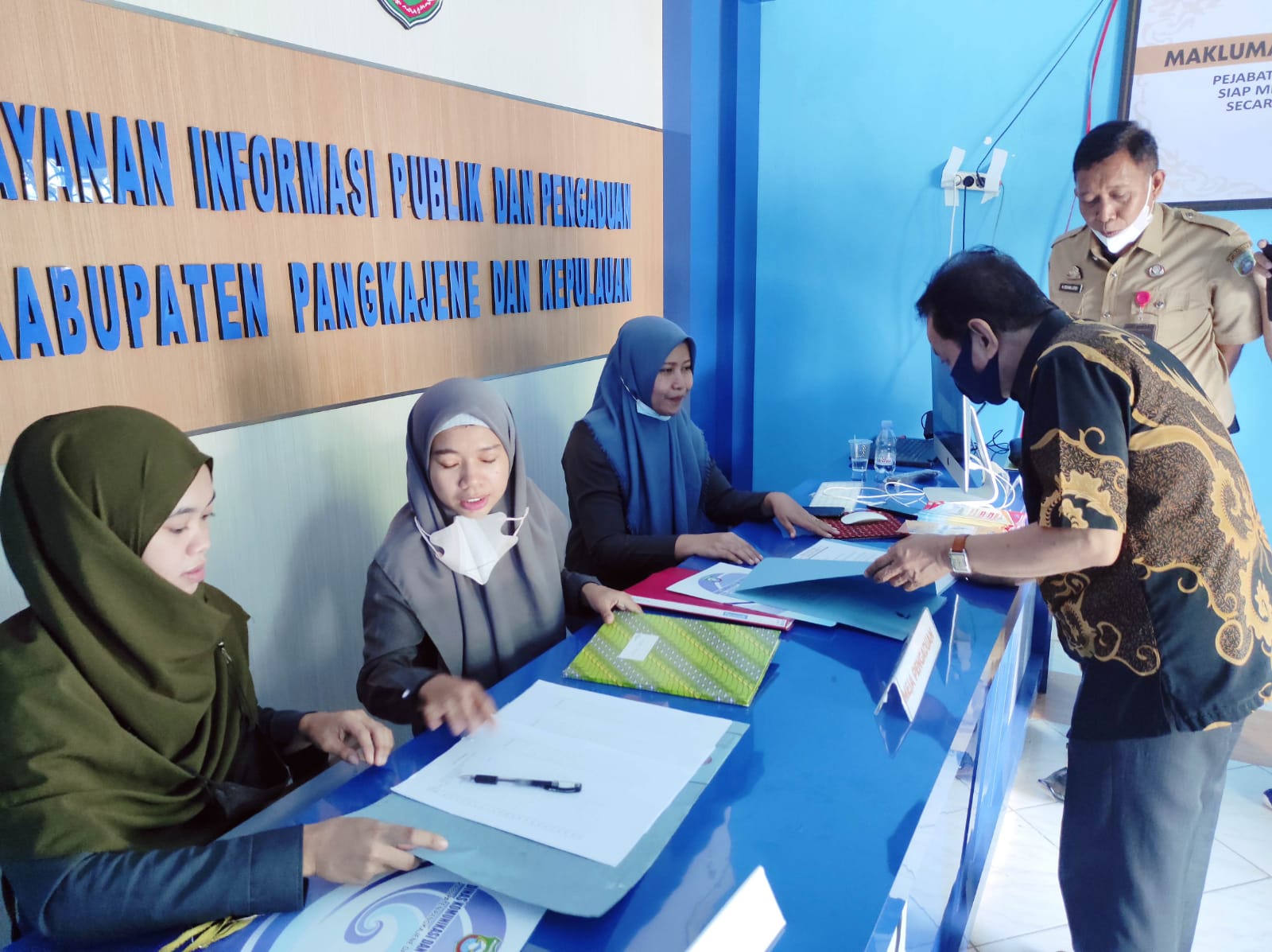 Komisi Informasi Provinsi Sulsel Apresiasi Hadirnya Gedung Pusat Informasi Publik Pangkep
