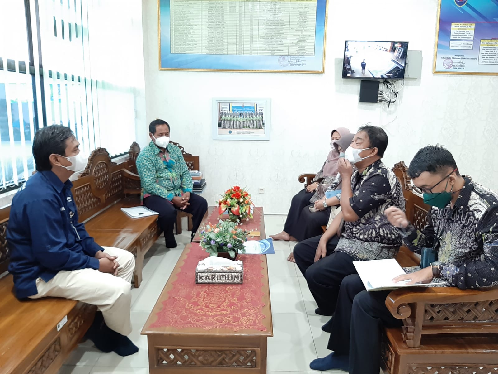 Tim Visitasi Lomba Sekolah Sehat, Kunjungi SMP Muhammadiyah PK Solo