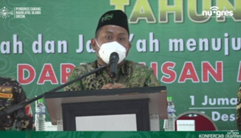 Konfercab NU Gresik, Bupati Gresik Gus Yani Sampaikan Ini