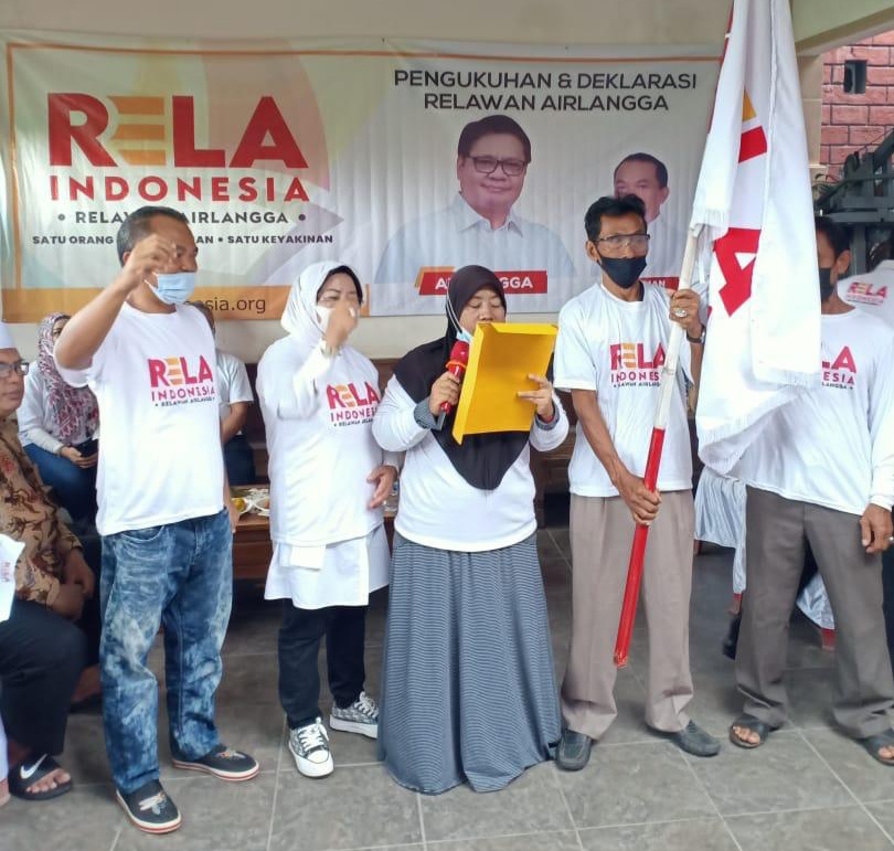 Relawan Airlangga Deklarasi, Dukung Airlangga Hartarto Menuju Presiden