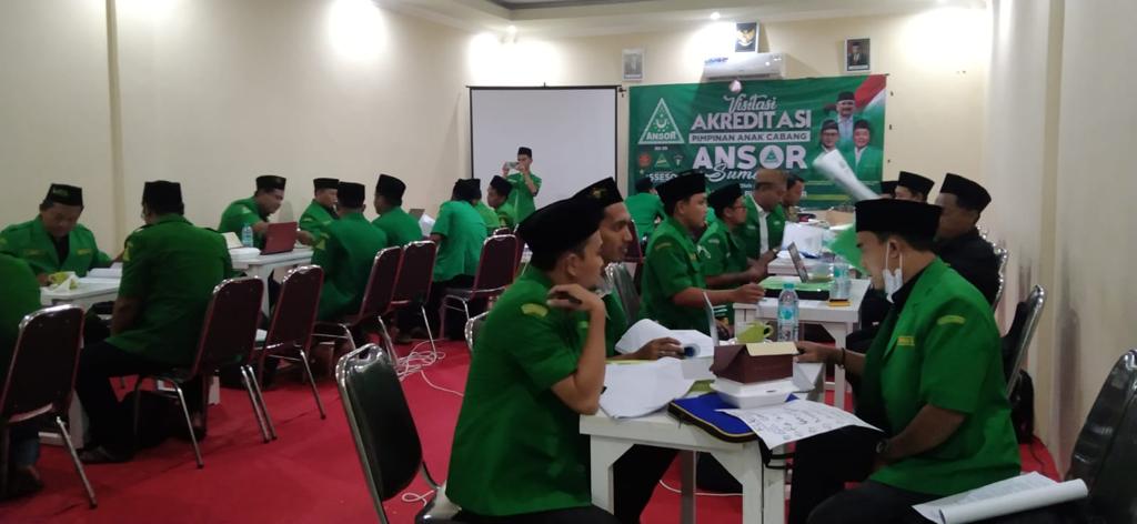 Tim Asesor Ansor Jawa Timur  Melakukan Akreditasi Terhadap Ansor Se-Kabupaten Sumenep