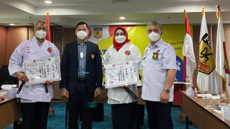 Rakernas Goju Ryu Association 2021 Lantik Pengurus Pusat Periode 2020 - 2025