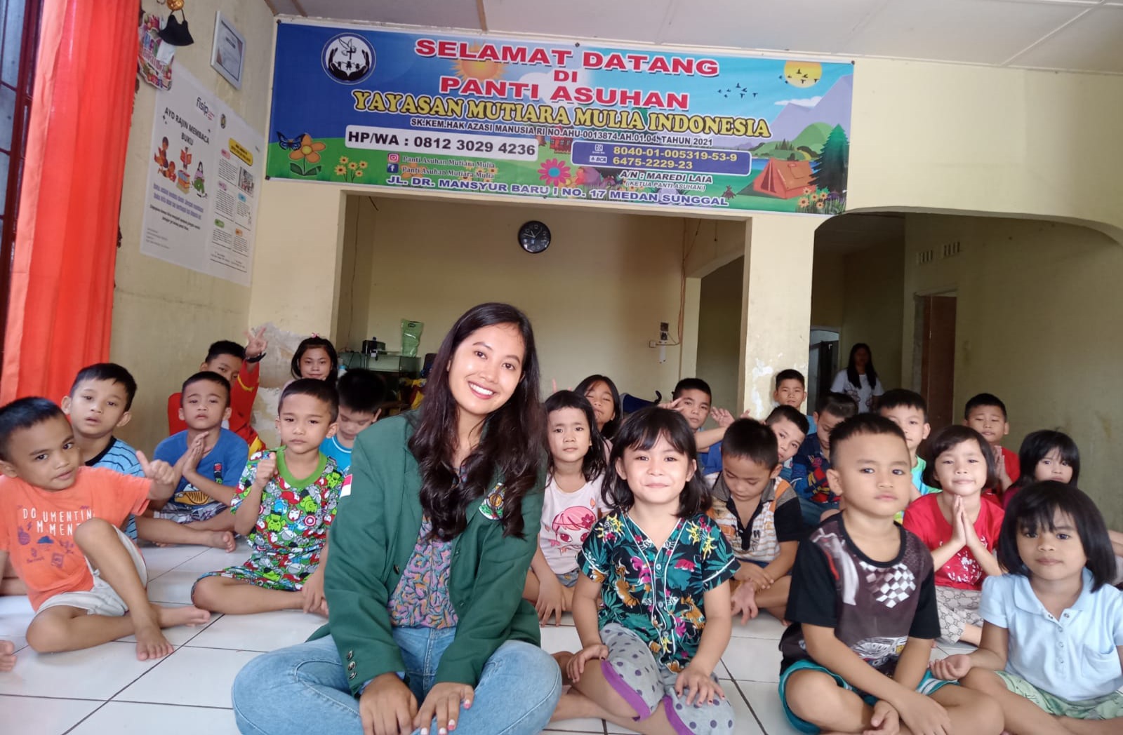 Mahasiswa Kesejahteraan Sosial Fisip Usu Tingkatkan Minat Belajar Pada Anak