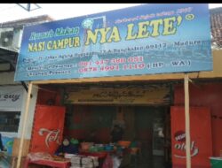 Nasi Campur legend RM NYA LETE,  Kuliner Khas Bangkalan