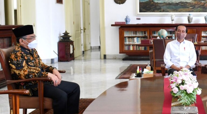 Presiden Jokowi Menerima Ketua Umum PBNU