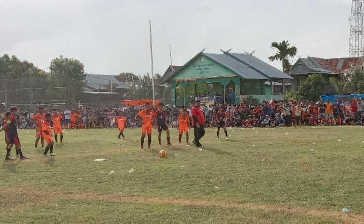 Karang Taruna Cempa Pinrang Gelar Tournamen Sepak Bola U-13