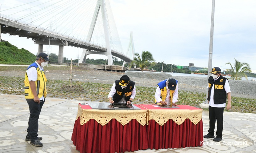 Jembatan Pulau Balang Aset Negara Senilai Rp1,43 T