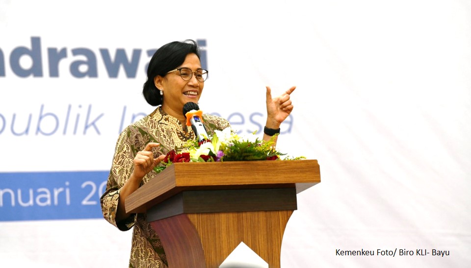 Menkeu Tandatangani Prasasti Penanda Aset SBSN