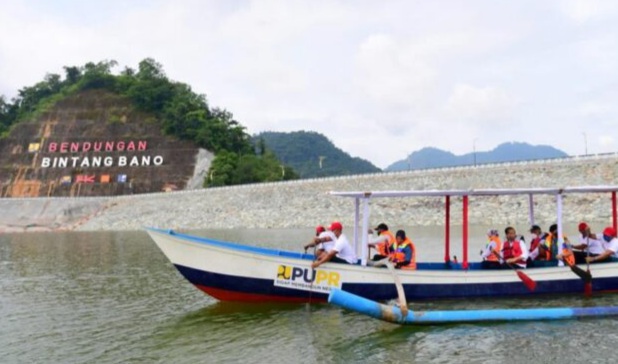 Jokowi Resmikan Bendungan Bintang Bano di NTB