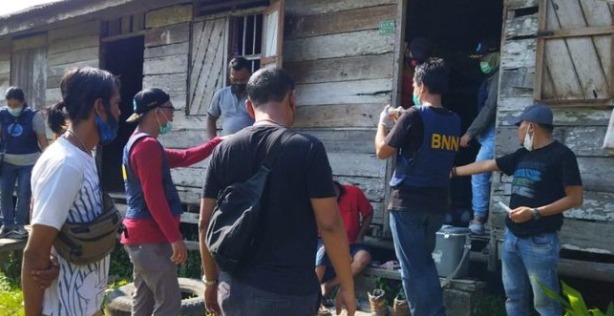 Grebek Kampung Narkoba, 9 Orang Positif