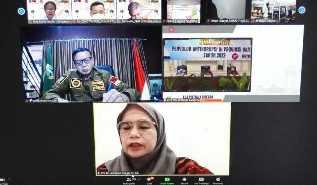 KPK Latih 400 ASN Banten Jadi Penyuluh Anti Korupsi