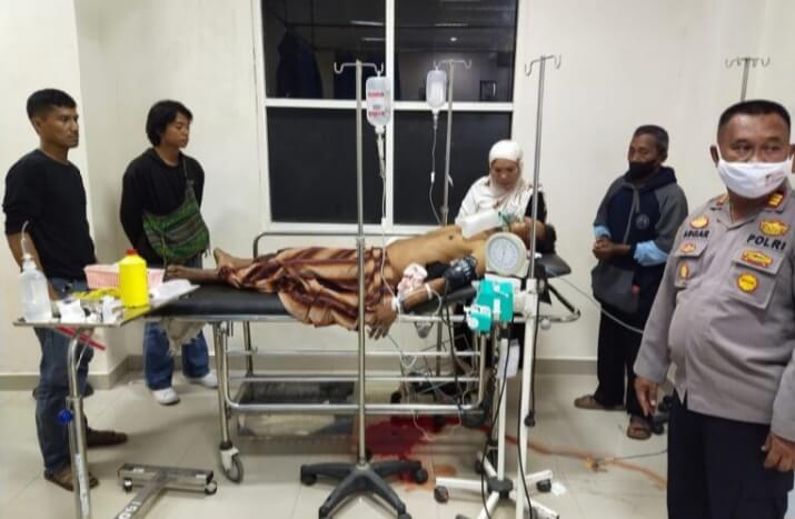 Staf Desa Parenreng Tikam Warga, Sampai Usus....