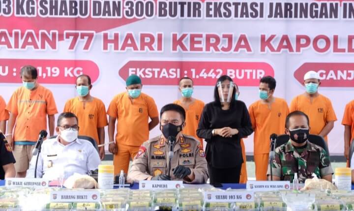 Polda Riau, Siapapun Terlibat Narkoba Kami akan Tindak