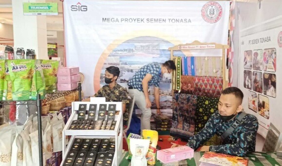 Mitra Binaan PT Semen Tonasa, Hadir di Fajar UMKM Expo 2022