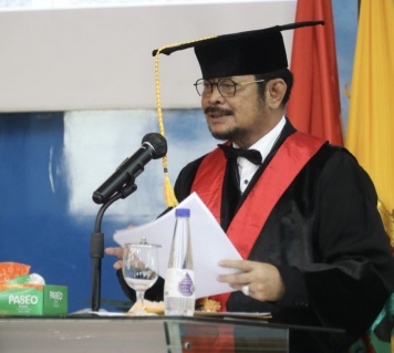 SYL Raih Gelar Profesor Kehormatan, Rektor Unhas Beberkan Alasannya