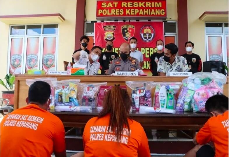 Komplotan Spesialis Minimarket Berhasil di Ringkus Polisi
