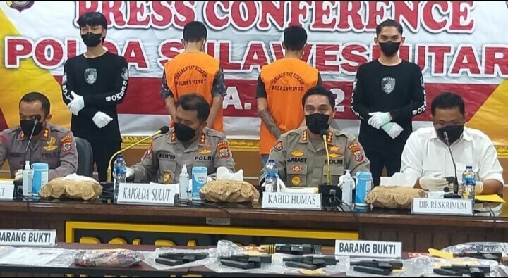 Senpi Ilegal diduga Disendupkan dari Filipina.