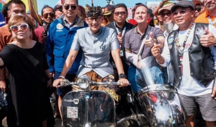 Vespa World Days 2022, Menarik Perhatian Wisatawan di Bali