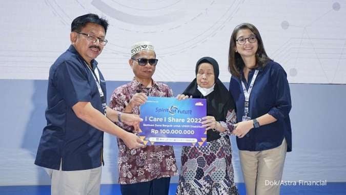 Melalui Program I Care I Share Astra Financial Dukung UMKM Disabilitas