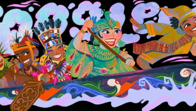 HUT RI ke-77, Google Doodle Pasang Karya Wastana Haikal