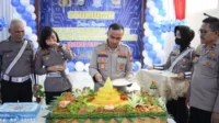 HUT Polantatas Ke-67, Satlantas Polres Pangkep Gelar Syukuran