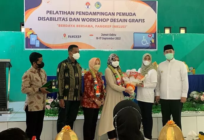 Bupati Pangkep Terima Kunjugan Penasehat DWP Kemenpora RI