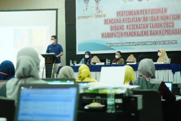 Bupati Pangkep Tekankan Maksimalkan Penggunaan Dana BOK Puskesmas