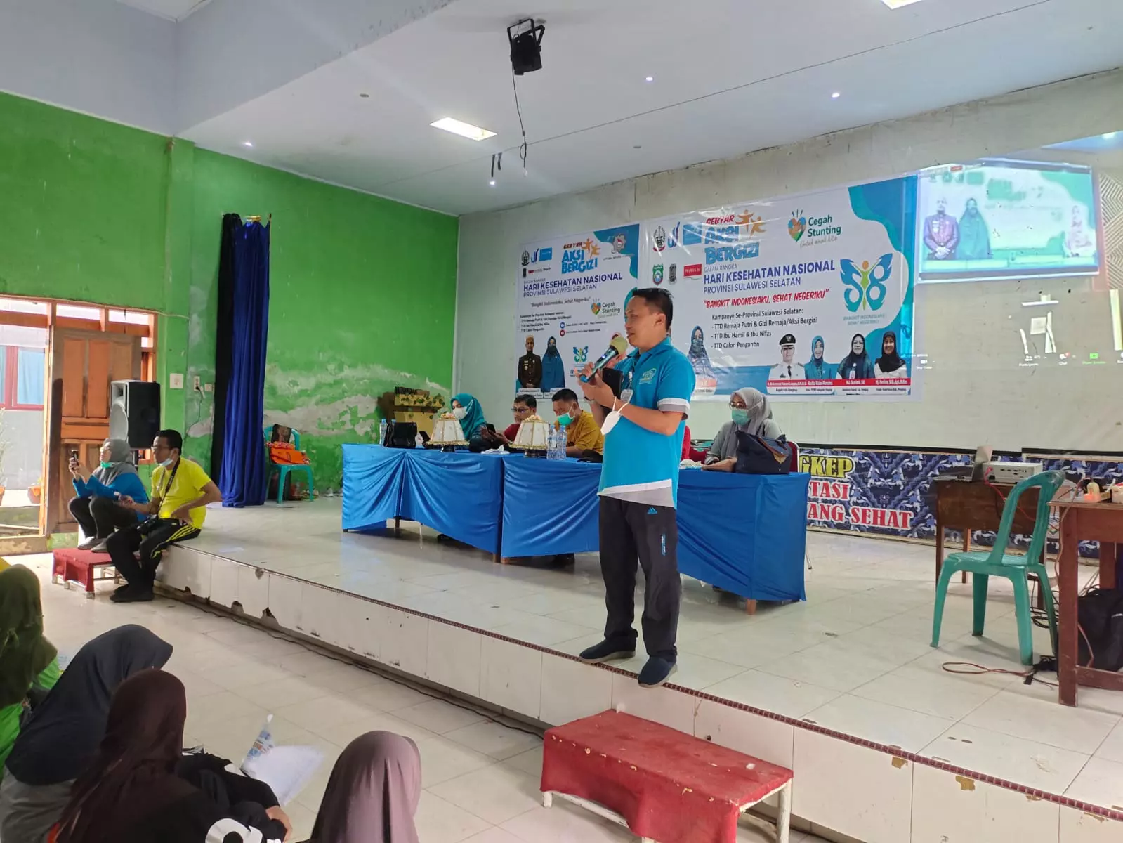 Pemda Pangkep Ikuti Gebyar Aksi Gizi bersama Gubernur Sulsel