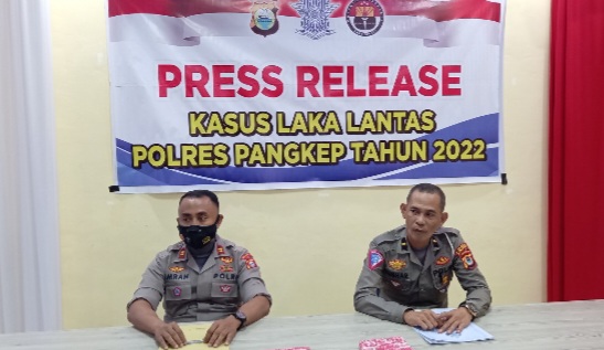 Antisipasi Kecelakaan Satuan Lantas Polres Pangkep Lakukan ini
