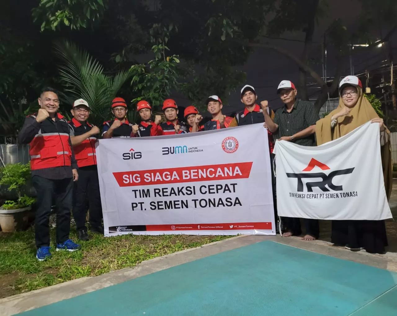 Bantu Bencana Cianjur, Semen Tonasa Terjunkan Tim Reaksi Cepat