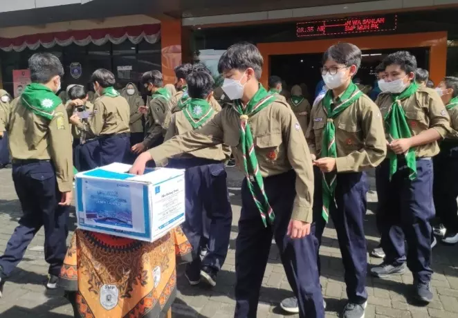 Hari Guru Nasional, Ajak Siswa Peduli Bencana Cianjur