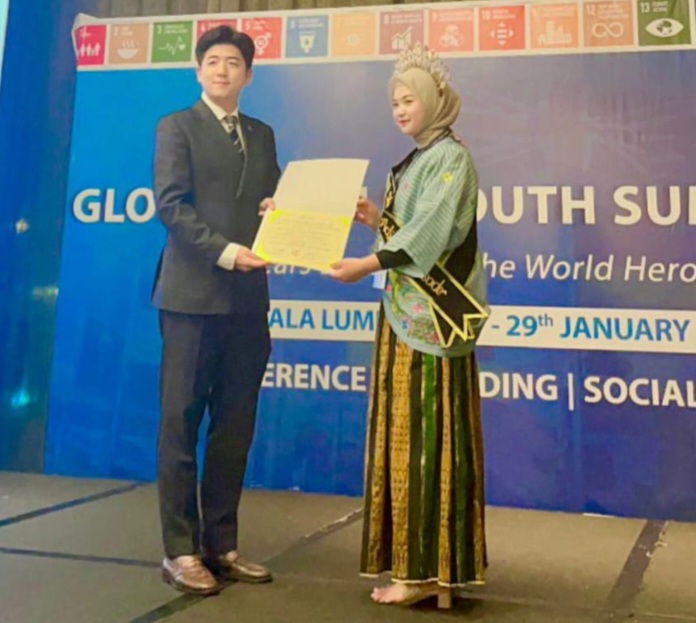 Andi Nurazzahra Ramadhani Chalik, Siswa SMA Islam Al-Azhar 12 Makassar Raih Prestasi di Global Goals Youth Summit 2023