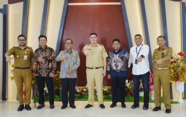 Direksi Baru Semen Tonasa Silaturrahmi dengan Bupati Pangkep