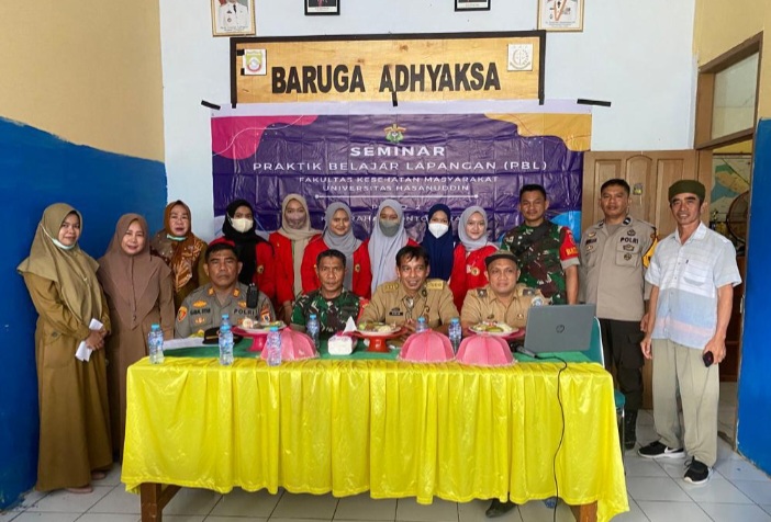 Pelaksanaan Seminar Awal oleh Posko 2 PBL 2 FKM Unhas di Kelurahan Bonto Perak
