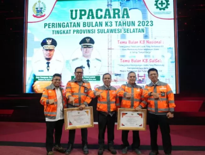 Semen Tonasa Raih 8 Penghargaan K3 Tingkat Provinsi