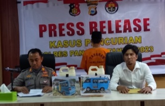 Polsek Minasatene Tangkap Maling Mobil Pete - Pete