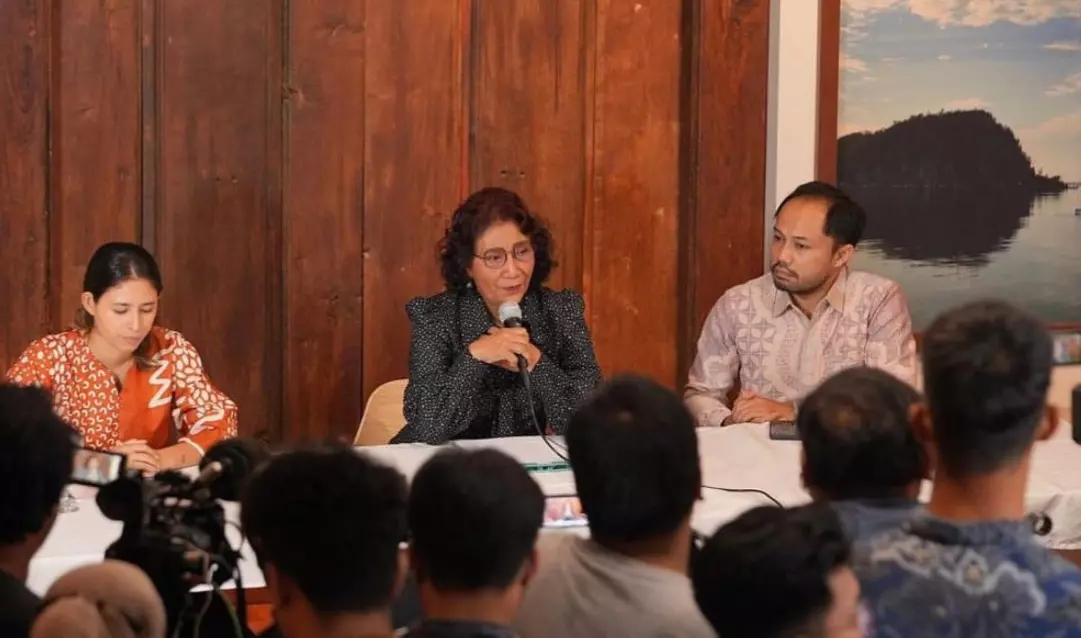 Susi Pudjiastuti berharap Phillip Mark Mehrtens Dibebaskan dengan Selamat