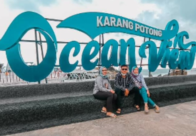 Karang Potong Ocean View Menjadi Tempat Favorit Wisatawan Saat Libur Lebaran