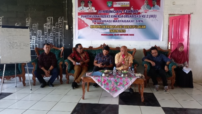 Kesbangpol Pangkep Gandeng LDC Gelar Bimtek Pengukuran Indeks Kinerja Organisasi