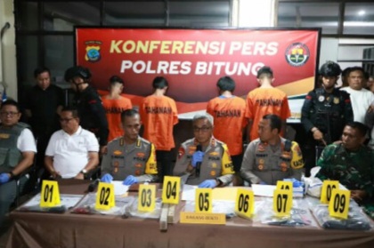 Bentrokan di Bitung, Polisi Tangkap Pelaku dan Kendalikan Situasi