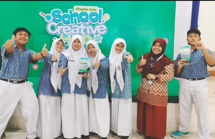 Siswa SMP Muhammadiyah PK Raih Dua Juara School Creative Hub Gojek tingkat SMP se-Solo Raya