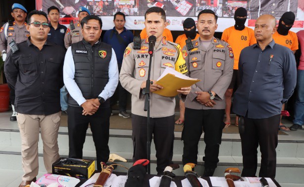 Tangan Korban Putus, Jatanras Polresta Samarinda Tangkap Empat Pelaku Penganiayaan