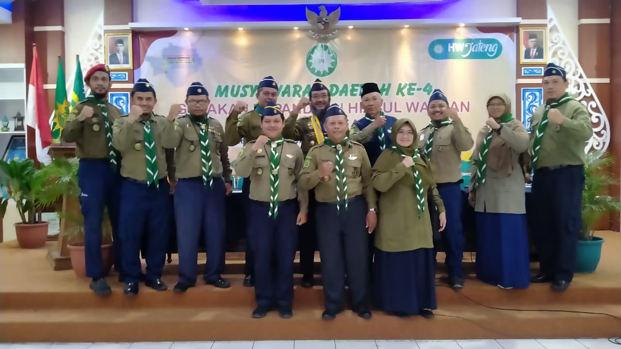 Ramanda Parimin Tejo Pramono Pimpin Kwartir Daerah Hizbul Wathan Kota Surakarta Periode 2023-2028