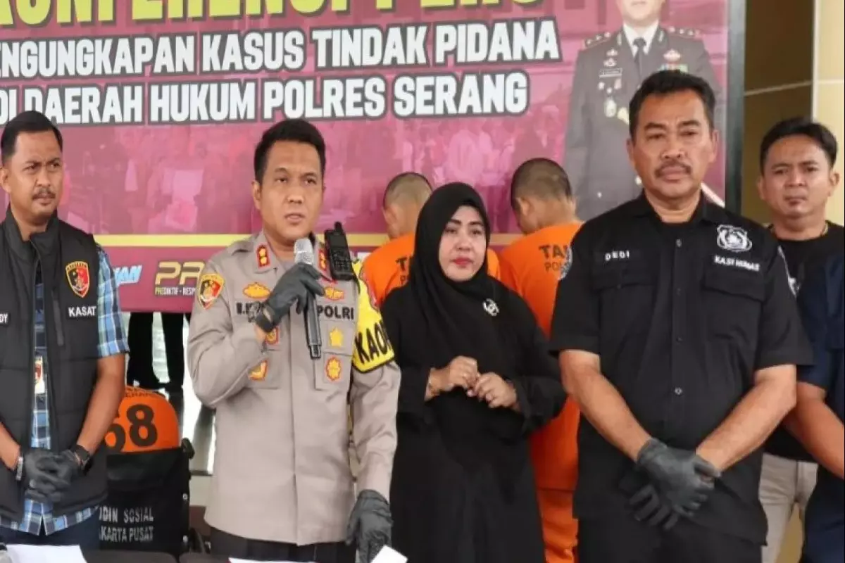 Resmob Polres Serang Tangkap 4 Kelompok Perampok Bersenjata