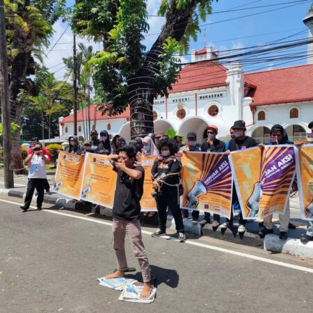 Koalisi Advokasi Jurnalis Sulsel Gelar Aksi Damai Kecam Gugatan Tidak Adil