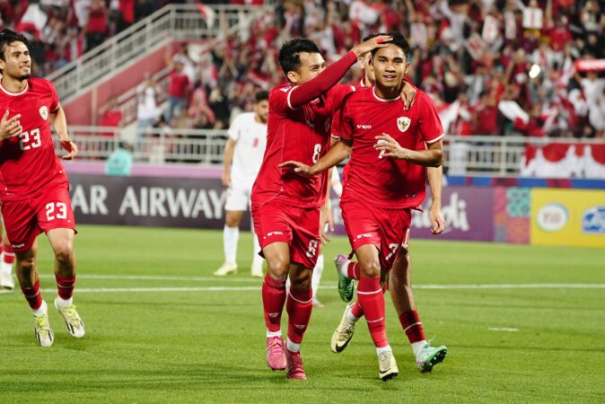 Timnas U23 Indonesia Menang Telak 4-1 atas Yordania