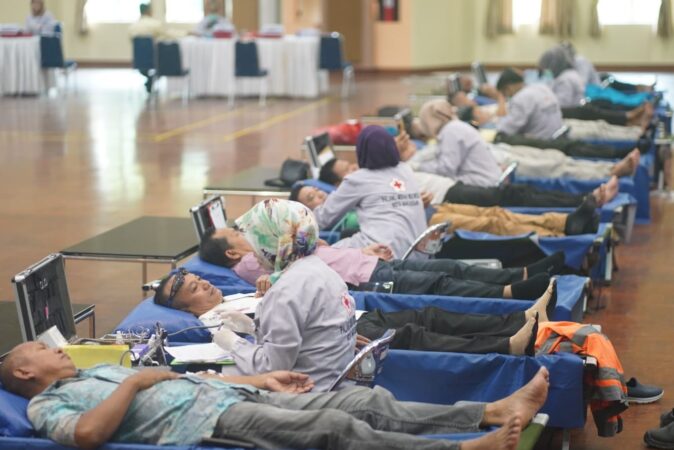 25 Tahun Berkomitmen, Donor Darah Bersama SKST