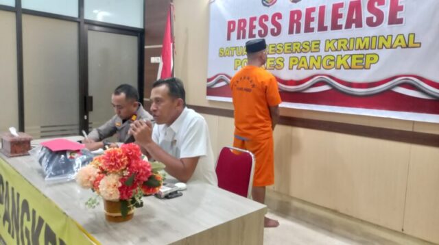 Pelaku Pencurian Sepeda Motor Ditangkap Usai Beraksi di Pangkep